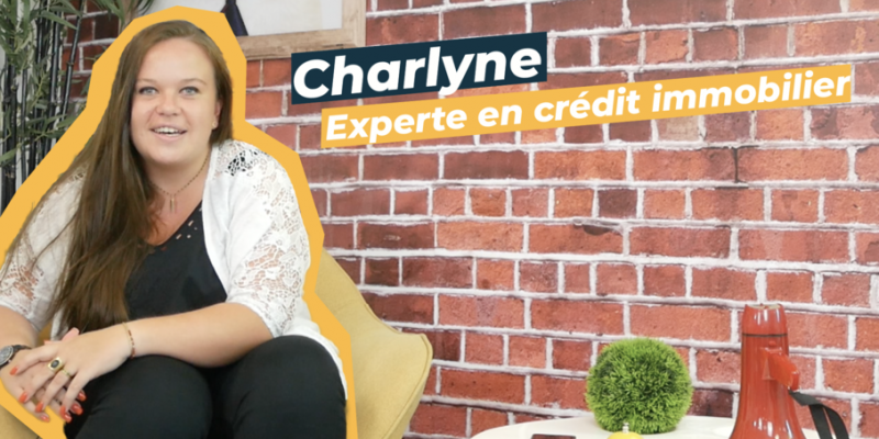 Portrait de Charlyne, experte crédit chez monemprunt.com