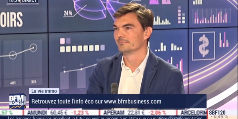 Image de Couverture article Monemprunt.com sur BFM Business explique la baisse des taux